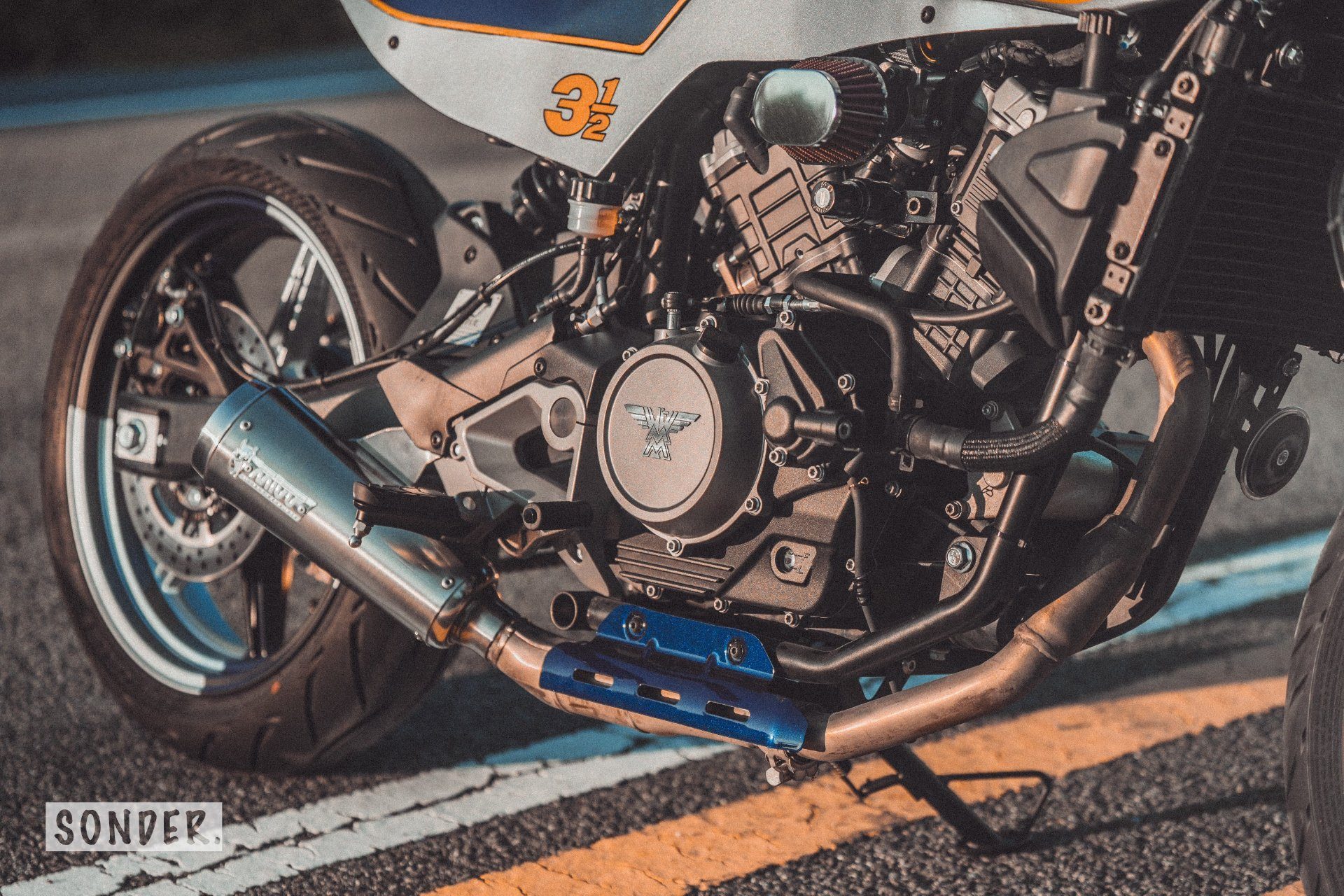 亚平宁闪电 · Moto Morini 3½ 整车定制